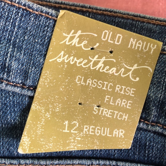 Old Navy the sweetheart Classic Rise Flare Stretch 12 Regular - Picture 6 of 15